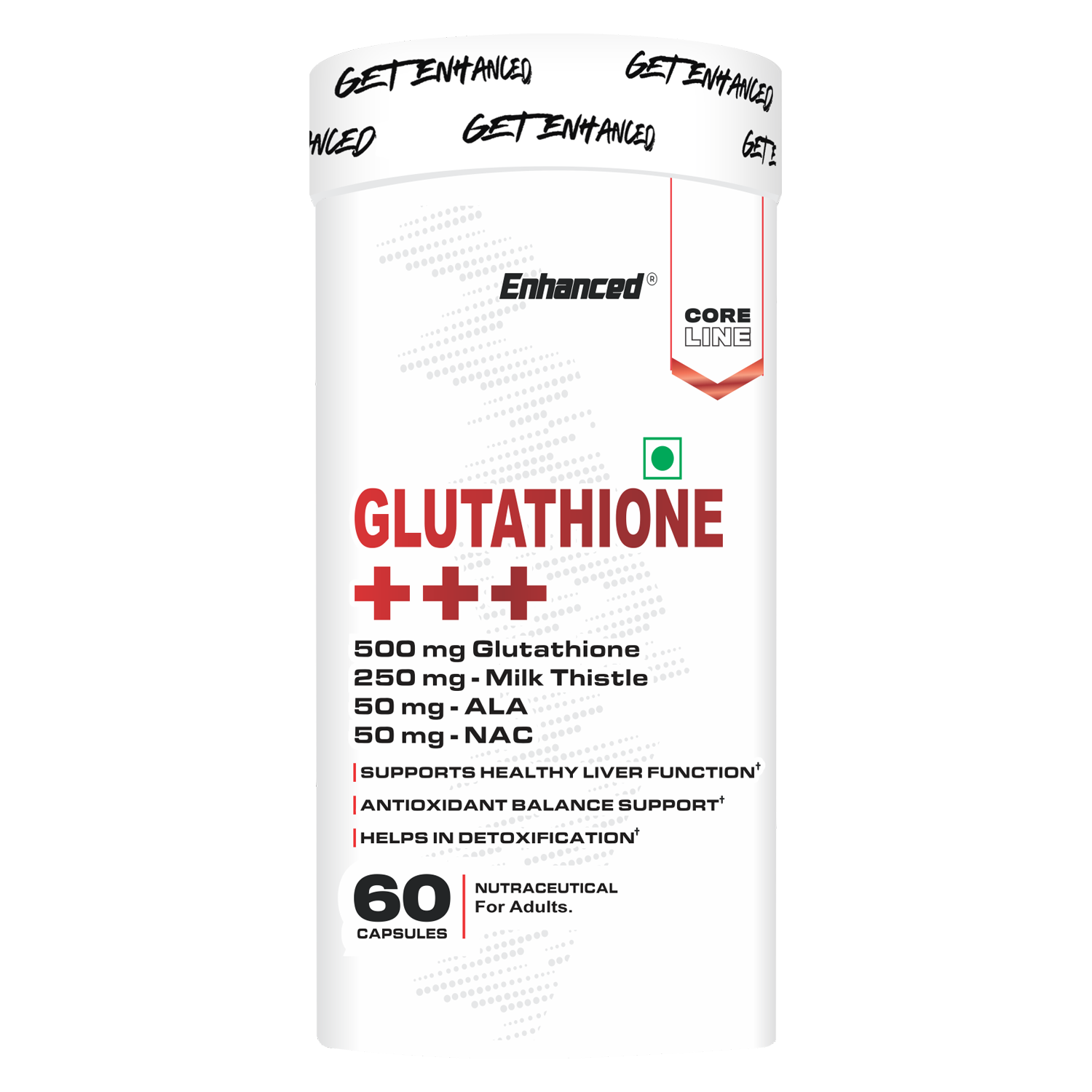 Glutathione + NAC  Enhanced Labs India