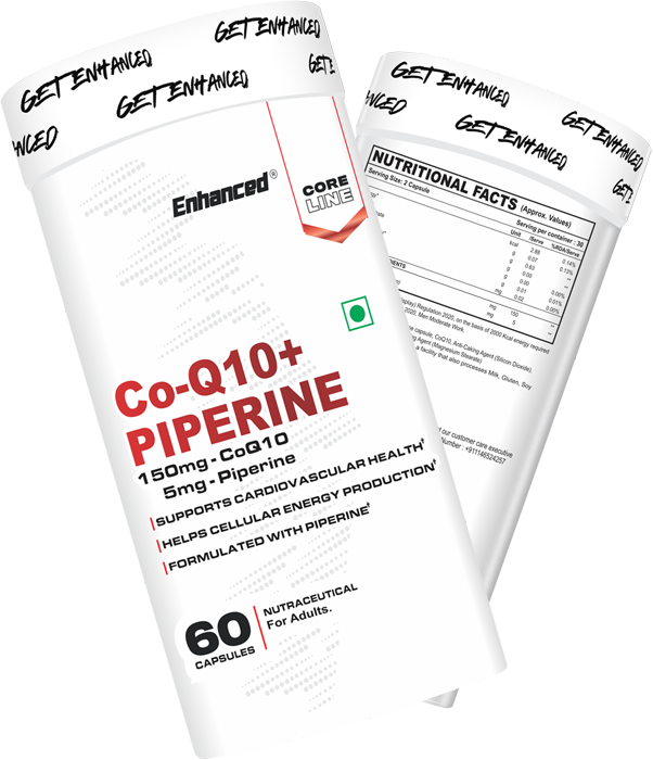 Enhanced CoQ10 Piperine