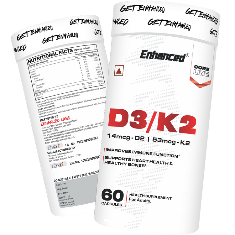 Enhanced D3 / K2