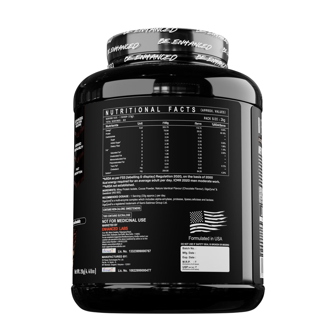 Enhanced Whey Isolate