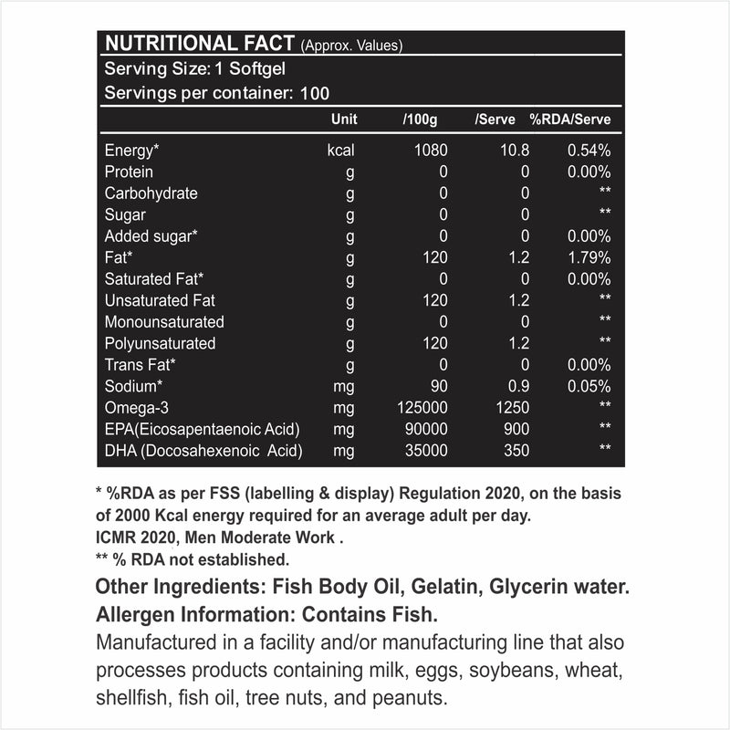 Omega 3 Triple Strength