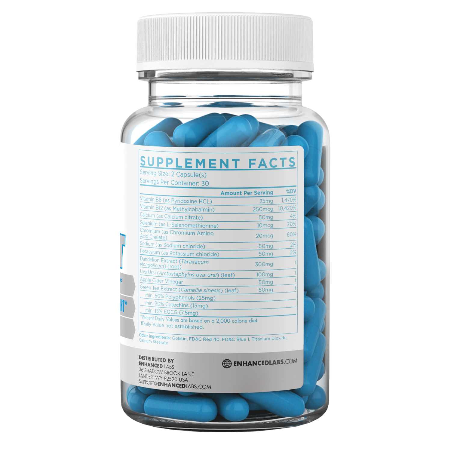 Shred XT Natural Diuretic 60 Caps Enhanced Labs India shred-xt-natural-diuretic-60-caps-enhanced-labs-india